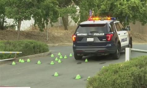 Shooting after attempted burglary in Martinez, police at scene