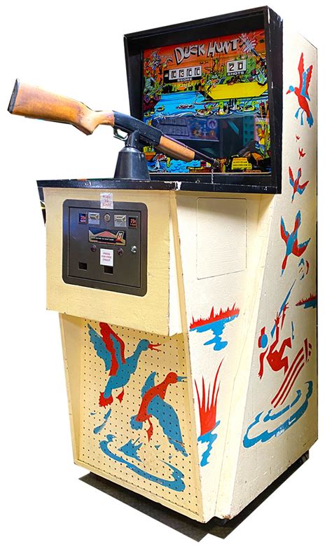 Electro mechanical shooting game using a Thompson Sub machine gun. One of the most sought after collector shooting games ever made.. 