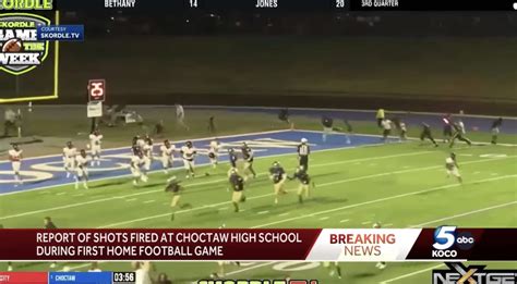 Shooting at Oklahoma high school football game leaves 1 teen dead, police confirm