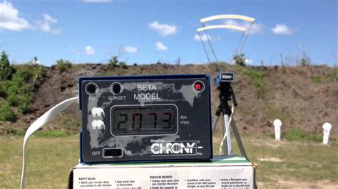 Shooting chrony problems. .  ...