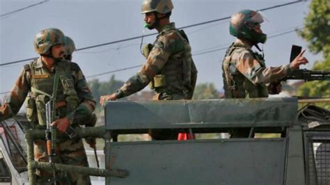 Shooting in Indian army station kills 4 soldiers