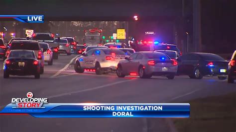 Shooting investigation on SR-826 south entrance ramp causes traffic delays in Doral