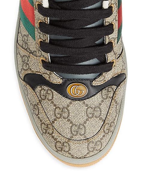 Shop Gucci Screener GG Sneakers Saks Fifth Avenue