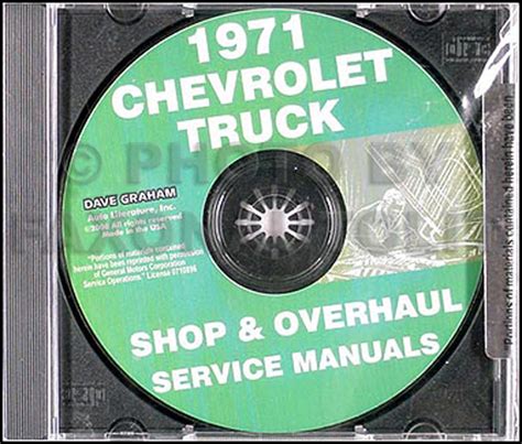 Shop manual for 1971 chevy trucks. - A pearl of great price study guide by bruce porter.