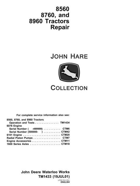 Shop manual for 8760 john deere. - Gods got this a strategic prayer guide for your adoption journey volume 1.