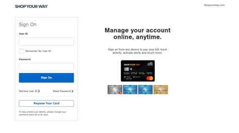Shop my way credit card login. Things To Know About Shop my way credit card login. 