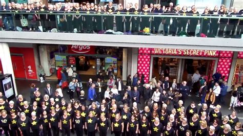 ShopDirect Charity flash mob Choir at Liverpool One - YouTube