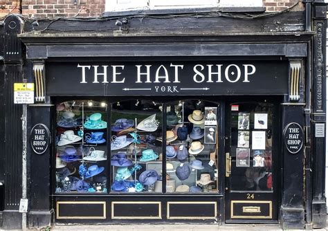 Shophats. Contact Us. OUR SHOP. HATS GALLERY. CONTACT US. The Hat Shop is an independent, family run business situated in the heart of the historic City of York, England. We stock one of the largest collections of mens and ladies hats in the North of England. 24 Pavement, York YO1 9UP. 01904 733918. Facebook. 