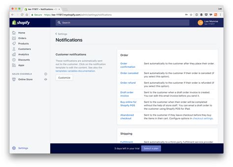 Shopify HTML email notification templates for quick reference LaptrinhX