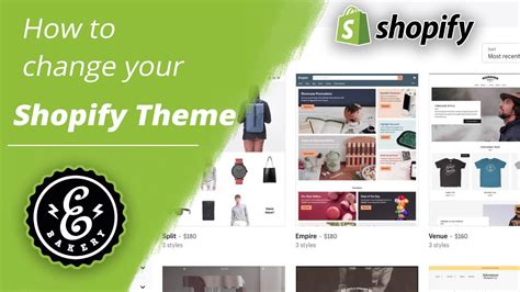 Shopify Themes How to change your Theme Shopify BEGINNERS Tutorial