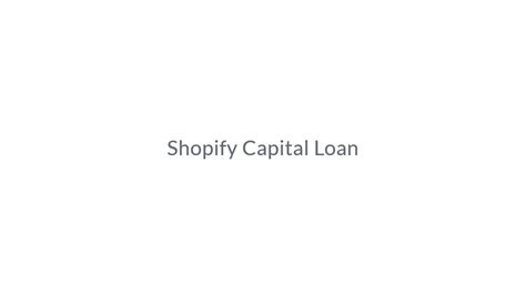 Shopify capital second loan - Shopify Community