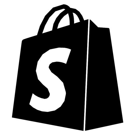Shopify icon png.  Free vector icon.  Part of a collection of 2632 cur...