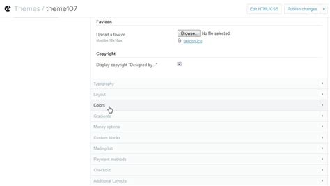 Shopify. How to change theme colors Template Monster Help