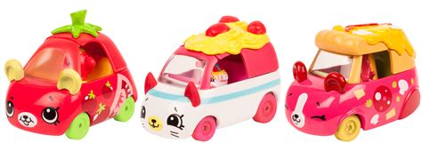 Shopkins Cutie Cars 3-Pack, Moto Italiano - Walmart.com