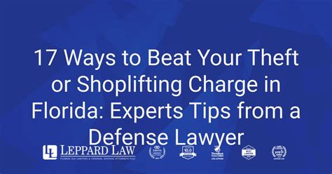 Shoplifting Charges in Florida Daytona Defense