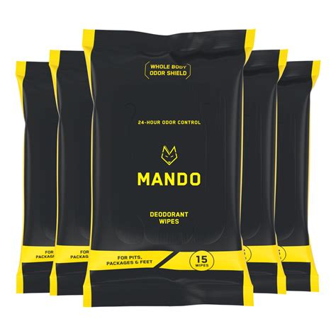 Shopmando. Smell better naked! Mando Whole Body Deodorant is clinically proven to control odor for up to 72 hours on your pits, package, feet, and beyond. Try it in a Solid Stick, Invisible Cream 4-in-1 Bar, Body Wash, or Wipes. 