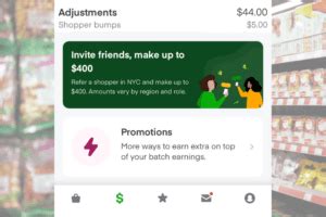 Sure, bigger orders may mean more time in the store, but if you're an efficient shopper or simply delivering the food, it won't really matter. ... In addition, if you choose to participate in an Instacart survey, video interview, study, or in-person shop, Instacart will provide you a shopper bump deposited directly into your Instacart ...