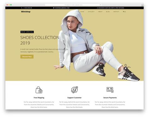 Shopping Website Template