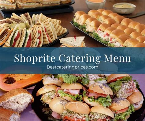 Fall in love with ShopRite Catering. Choose from a wide vari