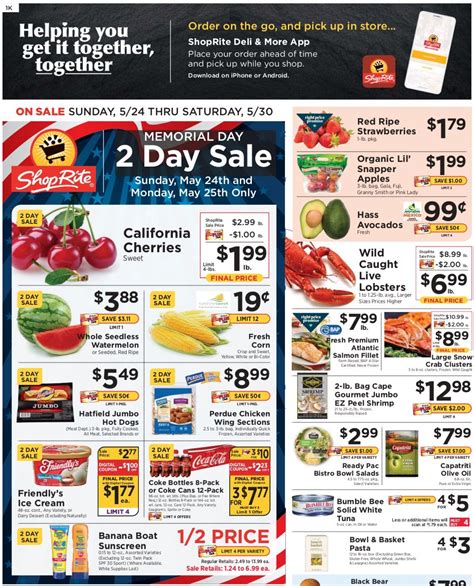 Shoprite circular preview. Check out the ShopRite Weekly Circular Preview for this week, valid February 25 – March 2, 2024. Don’t miss the ShopRite Flyer Deals for next week, and grocery sales from the current Ad Circular. Advertisement: ShopRite Weekly Flyer March 3 – March 9, 2024. 