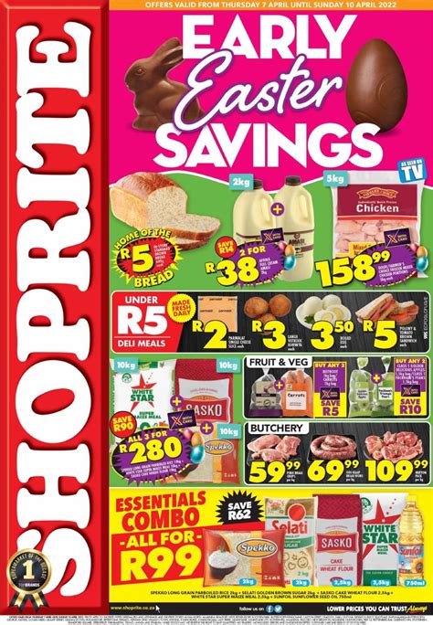 Shoprite stores are open 8am - 9pm Monday to Saturday and 9am - 