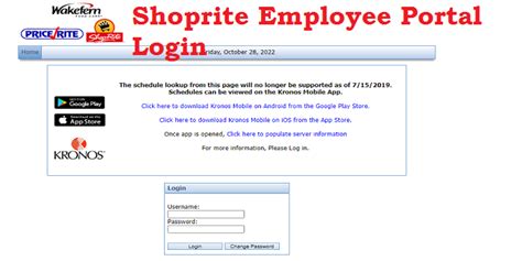 Shoprite employee login. Oracle PeopleSoft Sign-in. Your User ID and/or Password are invalid. User ID. Password. Select a Language. 
