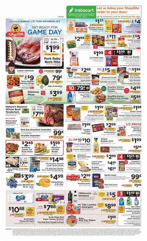 To View the ShopRite Ad Circular For 10/8/23 – 10/14/23 Click HER