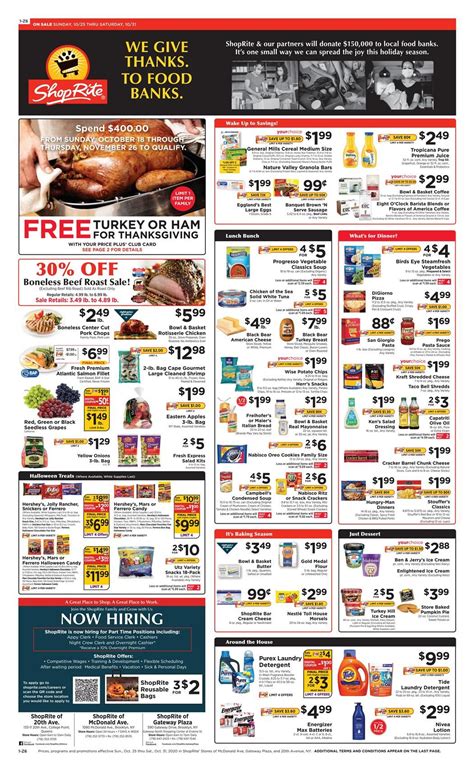 May 30, 2020 - Explore the ShopRite weekly circular and a preview Shoprite weekly circular for next week here. Scroll mouse to navigate through all ShopRite circular pages.
