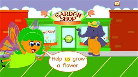 Starfall's Garden Shop is a fun and interactive game where you can play with plants and flowers. Learn about gardening, colors, shapes, and patterns as you create your own beautiful garden. Starfall's Garden Shop is a great way to play and learn.. 