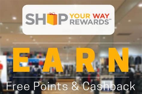 Shopyourway credit. At Shop Your Way, we think you deserve more. That's why we've created the new Shop Your Way so you can earn while you shop, like never before. Welcome to rewards, re-imagined. 