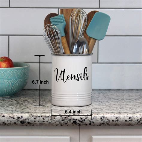 Shopzilla - Kitchen Utensil Holder-Modern Farmhouse Kitchen Decor …