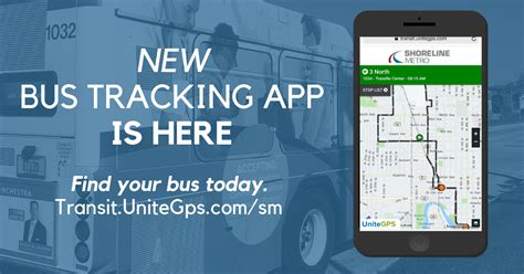 Shoreline Metro’s Real-Time Bus Tracker App allows customers to track their bus so they always know where their bus is located. Use Bus Tracker to stay dry on rainy or snowy days or when temperatures are frigid and …