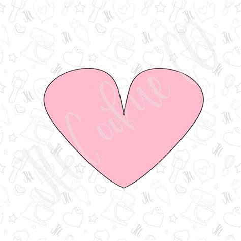 Short Chubby Heart Svg - Etsy