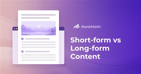 Short Form Vs. Long Form Content The Best Comparison Ever Blog