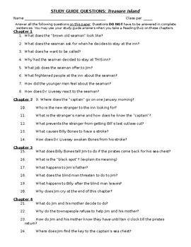 Short answer study guide questions treasure island. - 2005 hyundai accent service manual download.