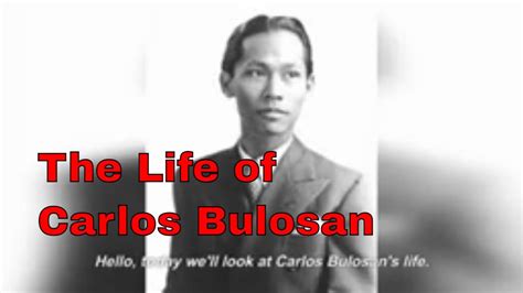 Short background of carlos bulosan in spanish