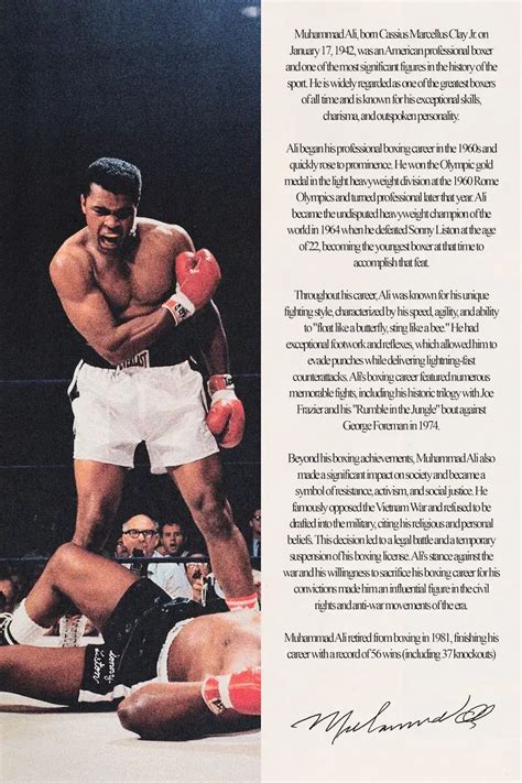 Short biography of muhammad ali