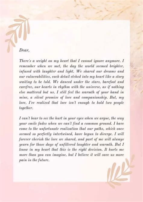 Short break up letter that will make him cry.  These texts are filled with raw emot...