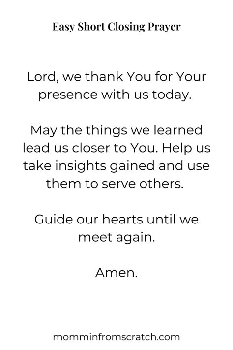 Short closing prayer for program. .  <a href=http://1c.resursltd.ru/87qinc/google-f...