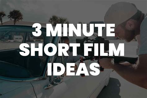 Short film ideas. Gauge timing and pacing for each scene. Make adjustments to the script as needed. Block out actors’ positioning and movement for scenes. Evaluate lighting needs, camera angles, and other technical considerations at each location. Work out kinks so that once filming starts you can capture the best performances. 