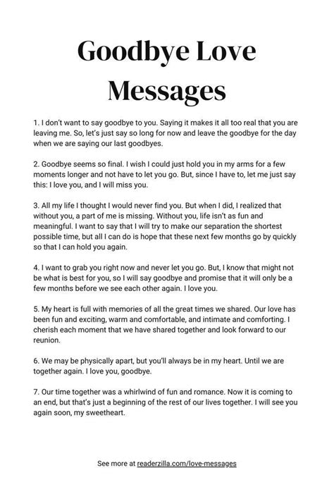 Short goodbye letter to boyfriend that will make him cry.  These examples, ...