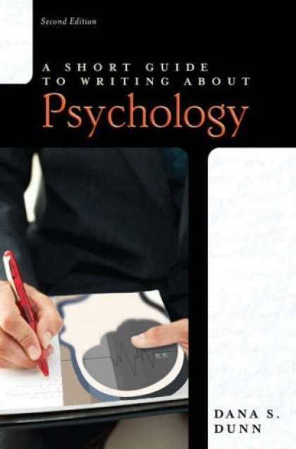 Short guide to writing about psychology 2nd edition. - Lessing's leben und werk in daten und bildern..