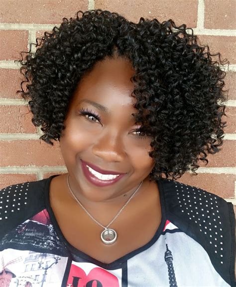 Crochet hairstyles are cute, defined, and gorgeous locks of hair that you can show off and style anywhere you go, perfect for any event. Usually, African women tend to go for this hairstyle the most, and they enjoy showing off their natural curly texture.. 