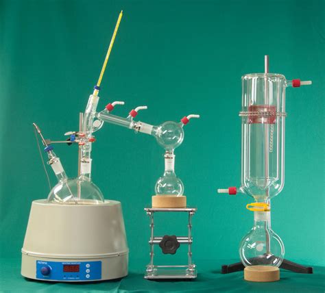 Short path distillery. For recovery of these compounds single-stage and multistage short path distillations were carried out in a laboratory scale apparatus at evaporation temperatures between 110 and 170°C and ... 