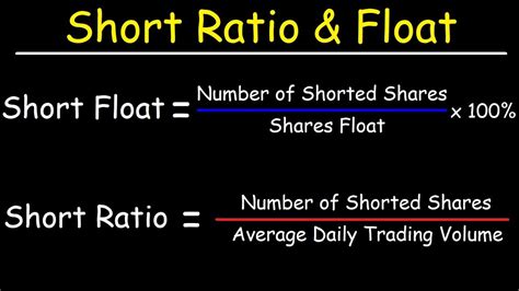 The short interest ratio, also known as the "days to co