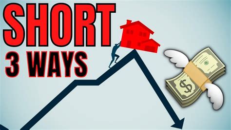 How to Short Real Estate. There are a few different ways that you can follow for shorting real estate. These include: #1. Shorting an Individual REIT. The most common way of speculating on the housing market is by investing in REITs. These are companies that buy income-producing real estate assets.. 