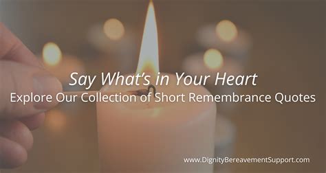 Short remembrance quotes for loved ones.  Below, we present a thoughtfully curated selection of...