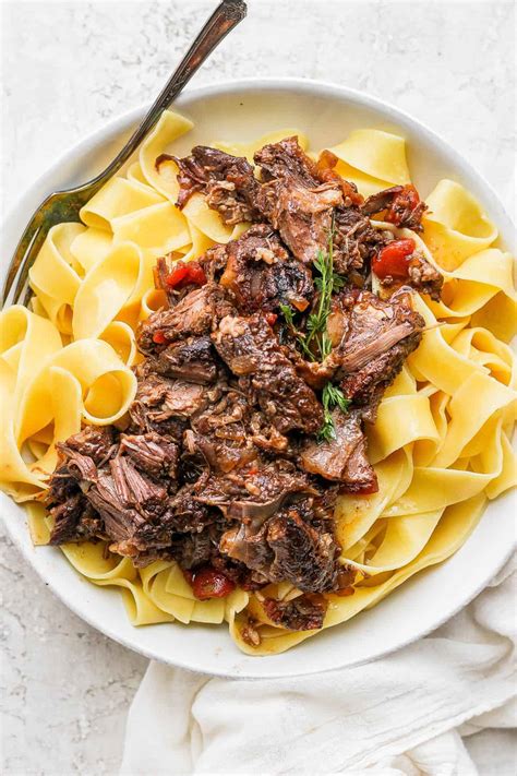 Short rib ragu. 500g dried or fresh pasta. Parmesan, for serving. 1 In a large, heavy-based pan with a lid, fry the pancetta in the olive oil until it has rendered its fat, then add the vegetables and parsley and ... 