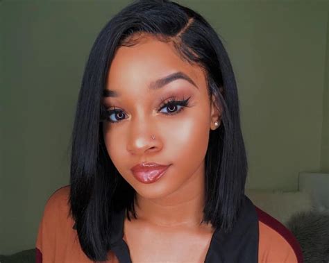 Short side part quick weave bob. 3. Soften the glue with a blow dryer. [5] Use a blow dryer to heat the glow and soften it until it’s sticky to the touch. It shouldn’t be … 