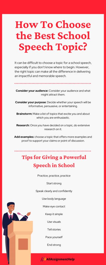 Short speeches for high school students.  Check 1, 2, 3-minute speech topics for stu...